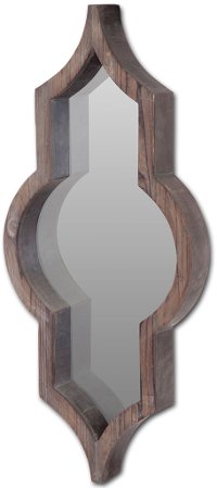 Natural Finish Wood Mirror