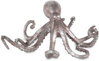 Small Aged Pewter Octopus