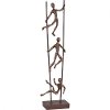 Cast Metal Figurines on Stand
