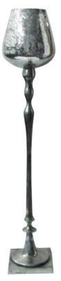 32 Inch Aluminum Goblet Style Candle Holder