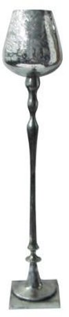 28 Inch Aluminum Goblet Style Candle Holder