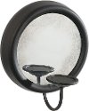 9 Inch Candle Holder With Round Mirror