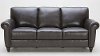 Baxter 84 Brown Leather-Match Sofa