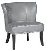 Clearance Modern Gray Accent Chair - Hilton
