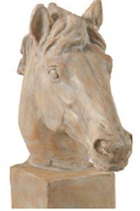 Neutral Horse Statue