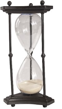 16 Inch Hour Glass in Stand