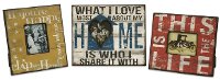 Assorted Home, Happy and Life Picture Frames