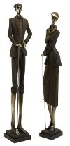 Assorted Vintage Golfer Statue