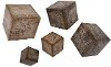 Paper and Iron 5 Piece Map Wall Decor
