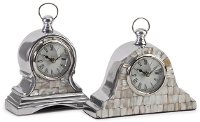 Assorted Mother of Pearl Table Clock