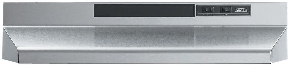 F403004 Broan Hood - 30 Inch Stainless Steel-1