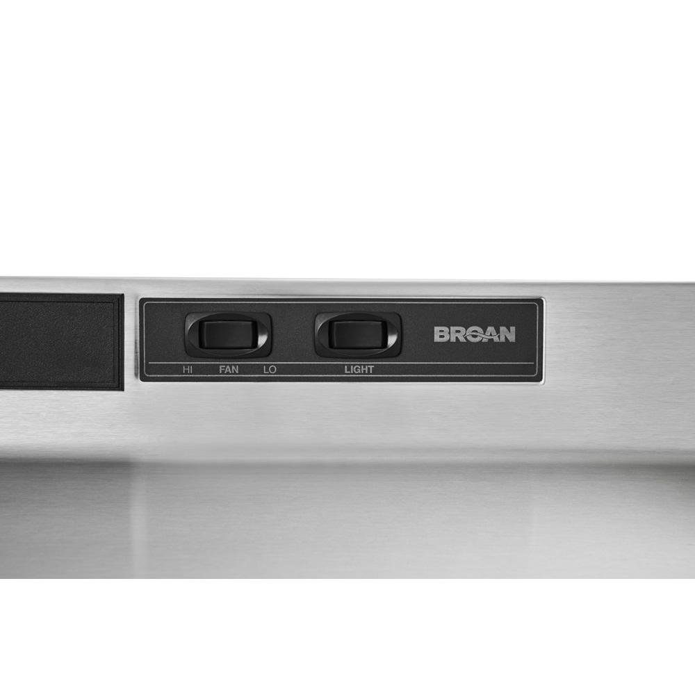 F403004 Broan Hood - 30 Inch Stainless Steel-2