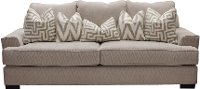 Casual Contemporary Oatmeal Sofa - Renegade