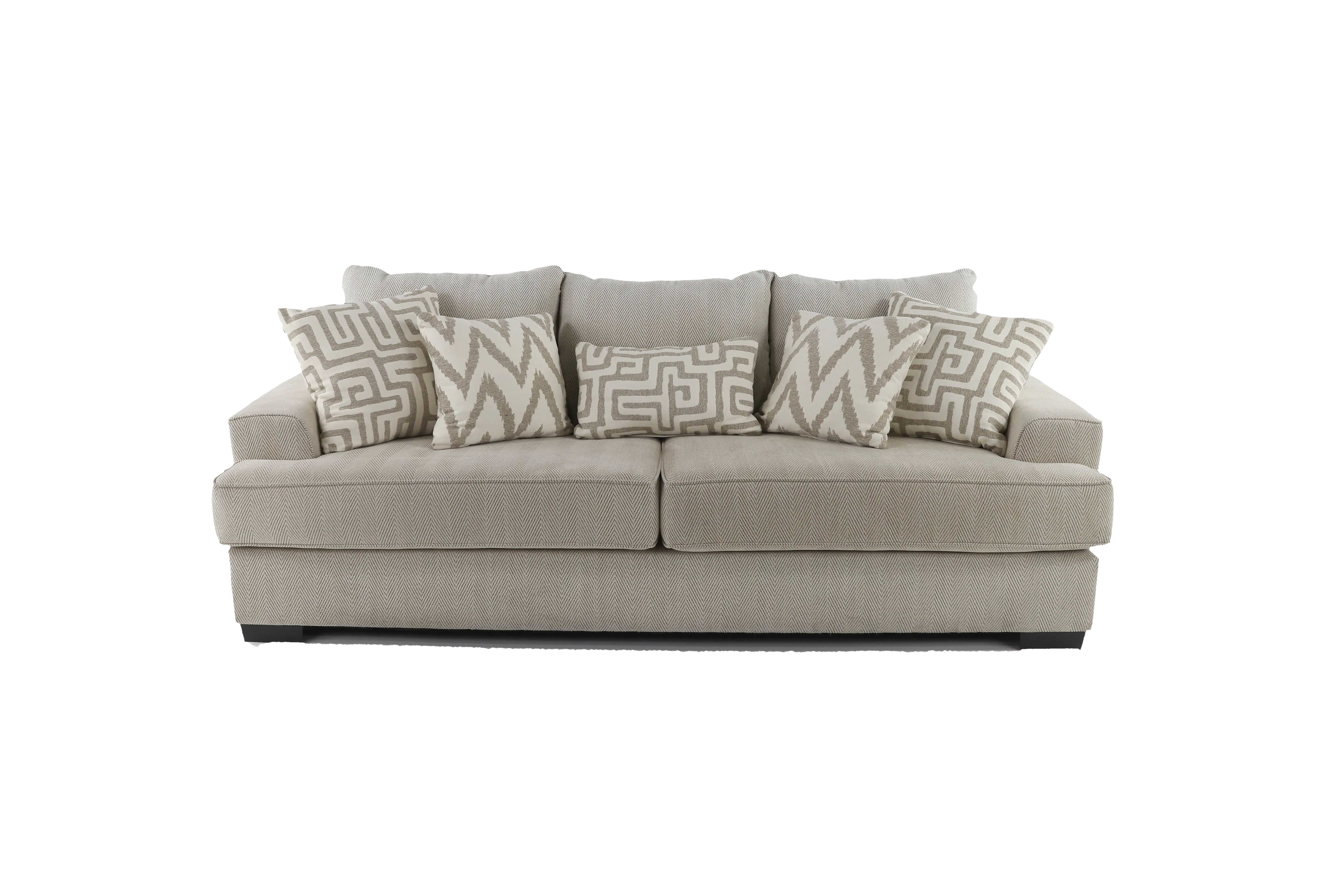 Renegade Oatmeal Taupe Sofa-1