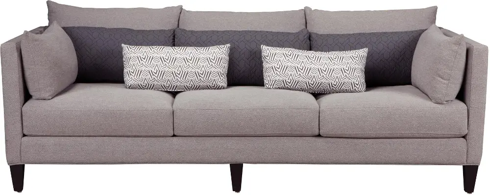 371-70/TOBYGREY/SO Windsor 97 Inch Gray Upholstered Sofa-1