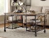 60 Industrial Writing Desk - Iron Works Collection