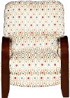 Multi-Colored Push-Back Recliner - Joyful