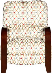 Multi-Colored Push-Back Recliner - Joyful
