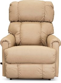 10-512/LB133465 Tan Leather-Match Manual Rocker Recliner - Pinnacle-4