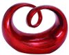 9 Inch Red Sculpture
