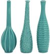 Assorted Style 12 Inch Blue Ceramic Vase
