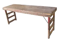 Extra Large Wood Wedding Table