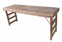 Large Wood Wedding Table
