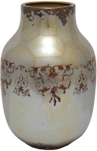 14 Inch Tall Neck Ceramic Vase