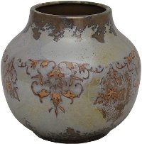 8 Inch Short Neck Ceramic Vase