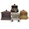 Assorted Ornate Resin Jewelry Box