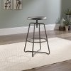 Gray Metal Counter Height Stool - Cannery Bridge-1
