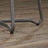 Gray Metal Counter Height Stool - Cannery Bridge-2