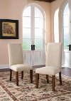 Upholstered Parsons Chair Pair - Carson Forge