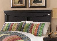 Black Contemporary Twin Headboard - Carlsbad