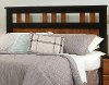 Two-Tone Full-Queen Headboard - Steelwood