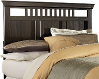 Dark Antique Classic Headboard - Hampton
