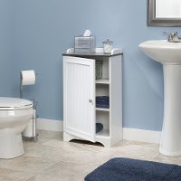 Soft White Floor Cabinet - Caraway-3