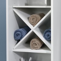 Soft White Linen Tower - Caraway