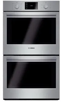 HBL5651UC Bosch 30 Inch Convection Double Wall Oven - 9.2 cu. ft. Stainless Steel