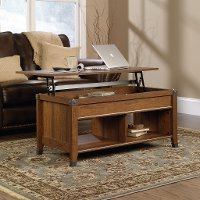 Cherry Lift Top Coffee Table - Carson Forge-2