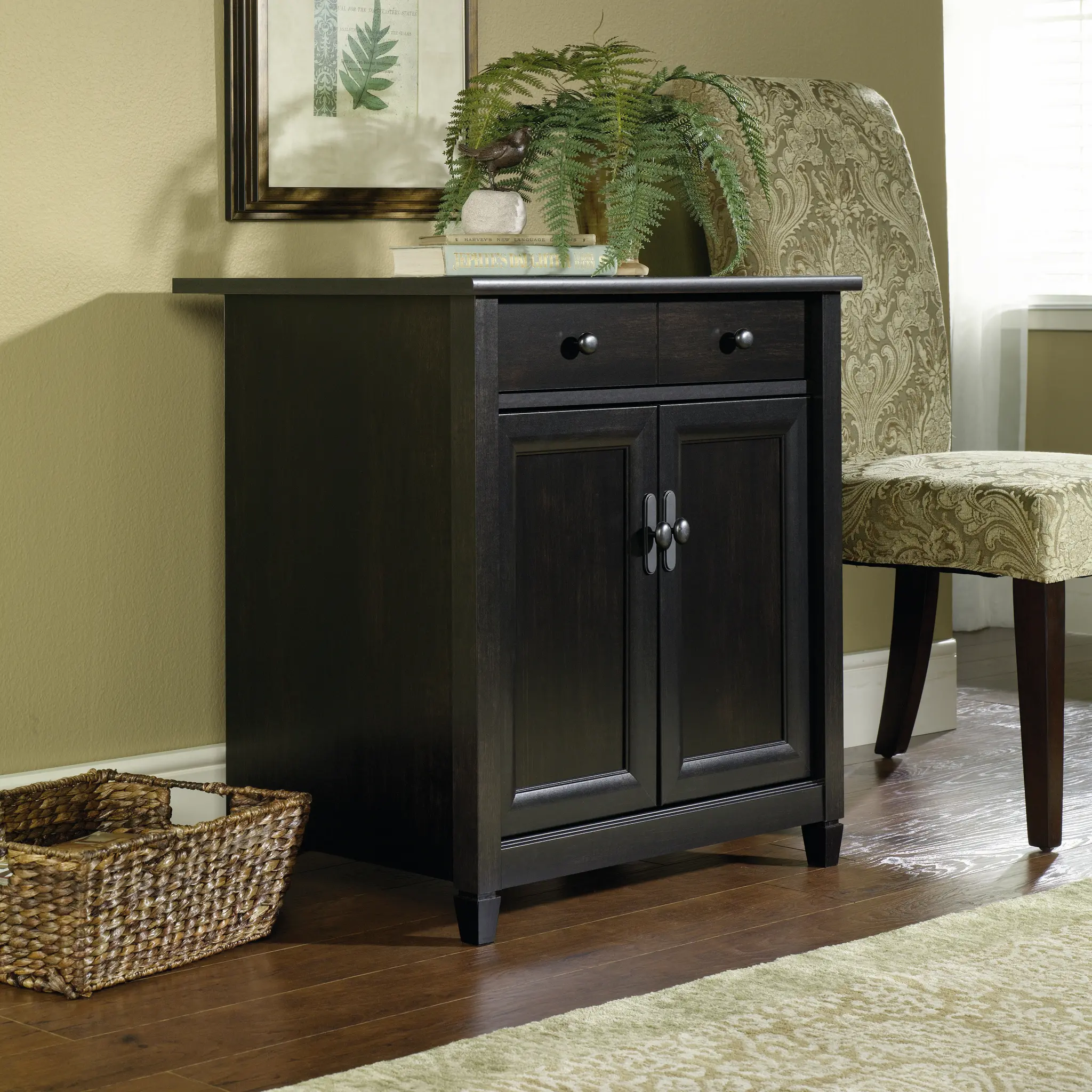 Black Utility Cabinet - Edge Water-1