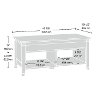 Black Lift Top Coffee Table - Edge Water -2