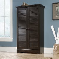 Antiqued Paint Storage Cabinet - Harbor View