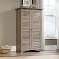 Salt Oak Storage Cabinet - Harbor View