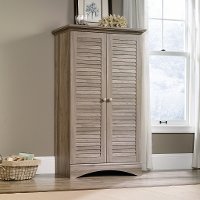 Salt Oak Storage Cabinet - Harbor View