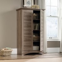 Salt Oak Storage Cabinet - Harbor View-2