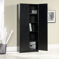 Ebony Ash Storage Cabinet - Storage-2