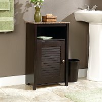 Cinnamon Cherry Floor Cabinet - Peppercorn