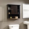 Cinnamon Cherry Wall Cabinet - Peppercorn -2