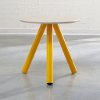 Yellow Saffron Side Table - Soft Modern
